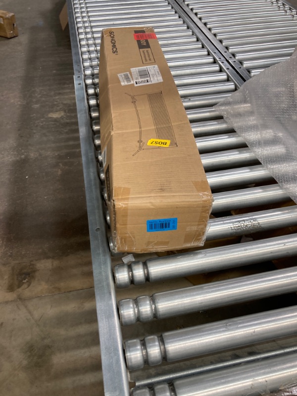 Photo 1 of SONGMICS Badminton Net Set, Portable Sports Set for Badminton, Tennis, Kids Volleyball, Pickleball, Easy Setup, Nylon Net with Poles, for Indoor Outdoor Court Yellow 16.5FT