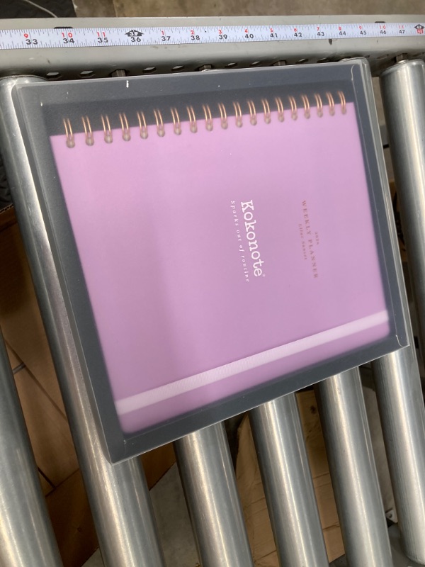 Photo 1 of Purple Planner 2024 Weekly Planner | 8.3" x 9.8" | August 2023 - December 2024 | Daily Weekly And Monthly Planner 2024 | Hardcover Agenda With Planner Stickers Lilac