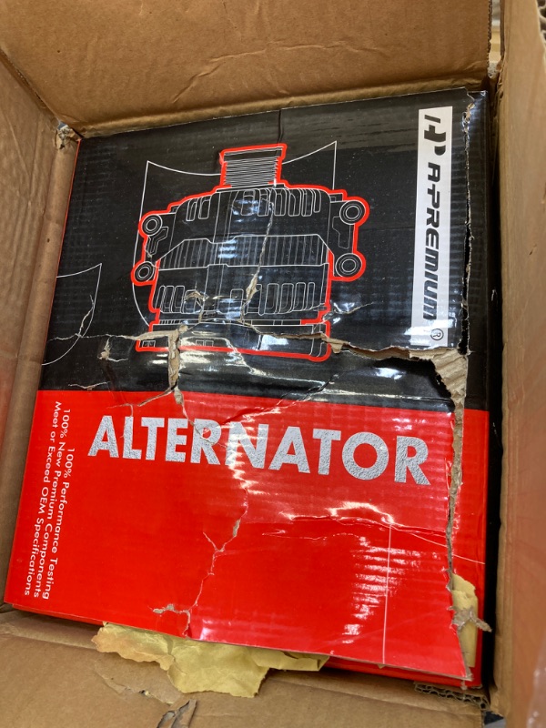 Photo 3 of A-Premium Alternator Compatible with Volvo C70 00-04, S60 01-04/01, S70 99-00, V70 99-04, 2.3L 2.4L, 120Amp 12V Clockwise 6-Groove Pulley, Replace# 9459092, 9459077, 8602276, 8601841-3