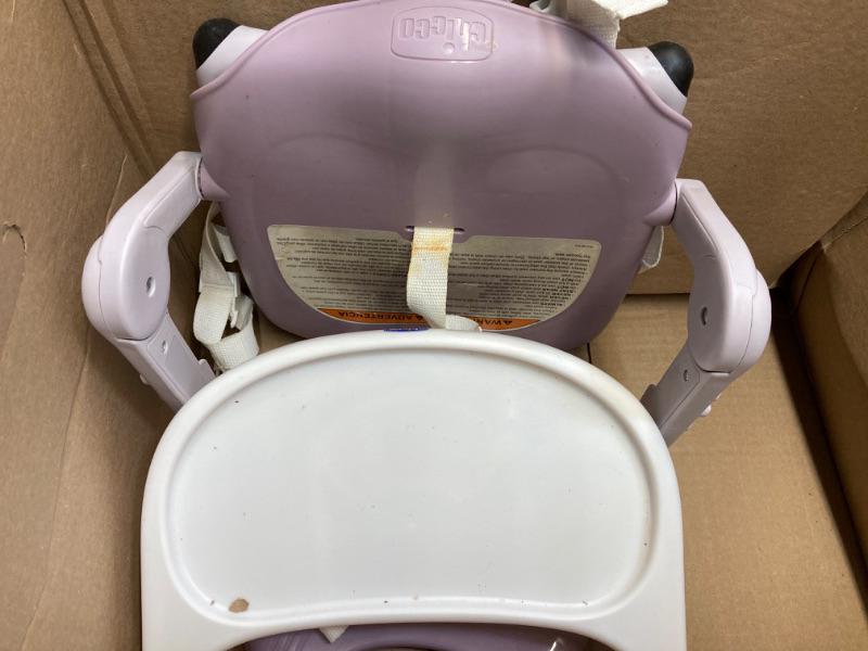 Photo 3 of Chicco Pocket Snack Booster Seat, Lavender