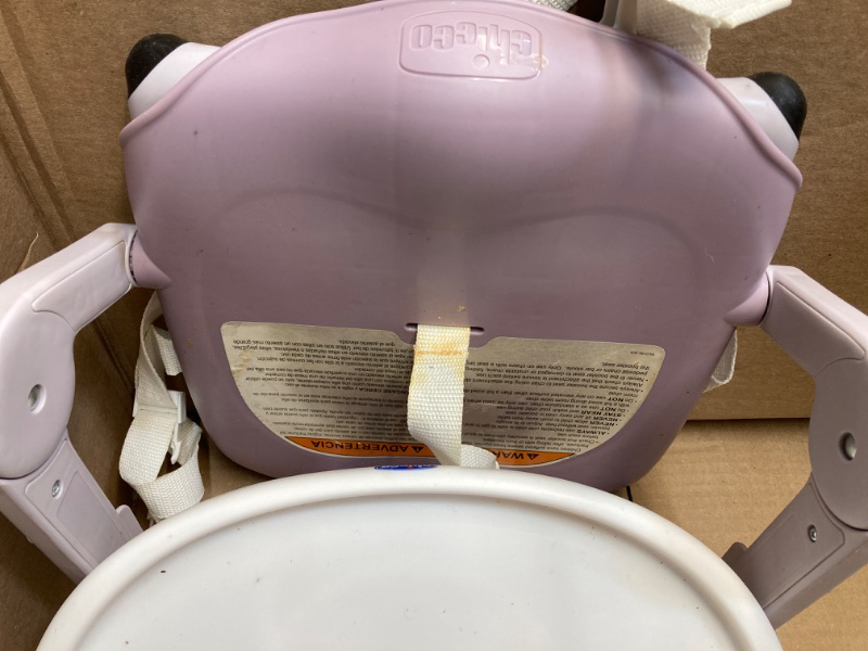 Photo 2 of Chicco Pocket Snack Booster Seat, Lavender