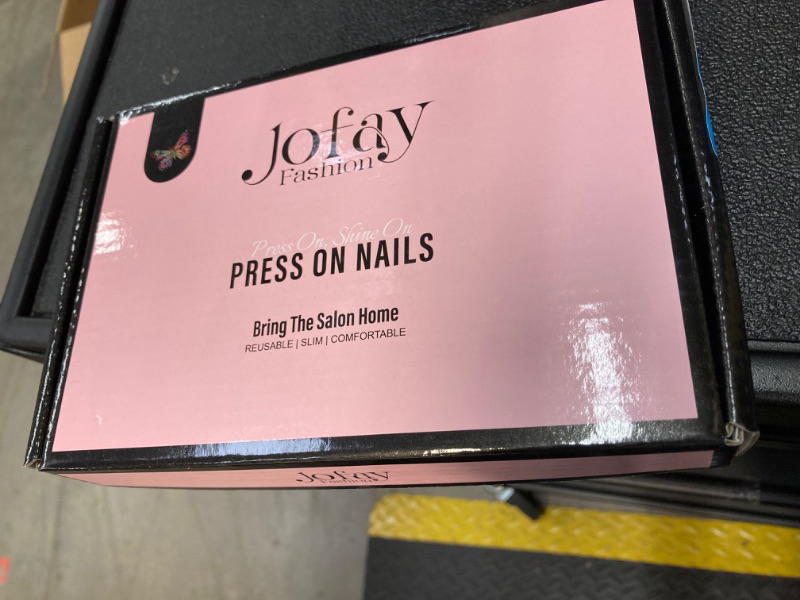 Photo 2 of 10 Packs Gel Nail Tips Short?Jofay Fashion 240PCS Short square Press On Nails,Natural Fit Lightweight Fake Nails Natural for Nail Art A34-TZ10-63