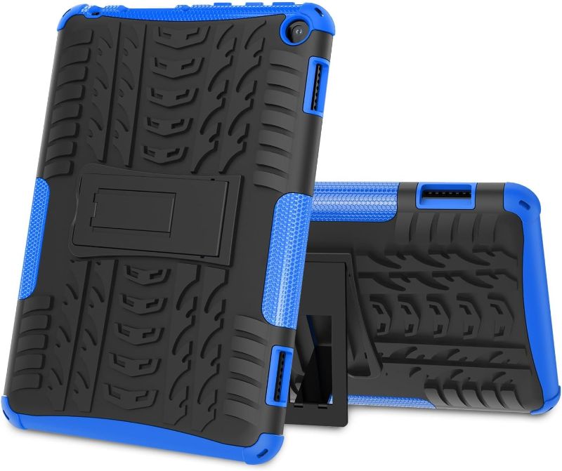 View 3 of ROISKIN for Amazon Kindle Fire HD 8 Tablet & HD 8 Plus Case (2022/2020 Release) 12th/10th Generation with Kickstand [Kids Friendly] Dual Layer Heavy...