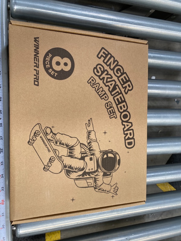 Photo 1 of WINNER PRO Finger Skateboard Ramp 23 PCS Set - Fingerboard Skate Park Kit, Mini Finger Toy Set with Fingerboards Bike Scooters Mini Short Finger Skateboard Ramp Decks for Kids Christmas Birthday Gift A - 2023NEST 20 PCS