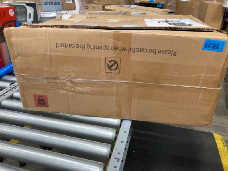 Photo 1 of Yaheetech Ergonomic Office Chair Desk Chair High Back Mesh Computer Chair Study Chair with Lumbar Support Adjustable Armrest, Backrest and Headrest for Home Office Working Black