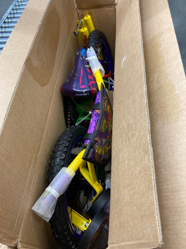 Photo 1 of Dynacraft Teenage Mutant Ninja Turtles 16-Inch BMX Bike for Age 5-7 Years