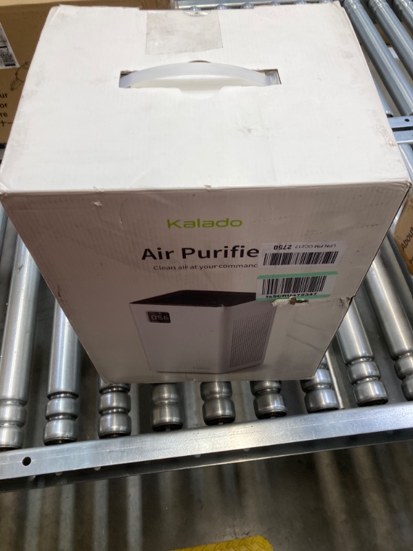 Photo 3 of KALADO Air Purifiers for Home Large Room up to 1300sqft, Smart WiFi Alexa Control and PM2.5 Monitor,25dB Low Noise H13 True HEPA Filter Removes Up to 99.97% of Particles, Pet Allergies, Smoke, Dust