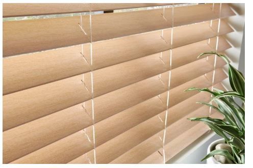 Photo 1 of 2 Inch Faux Wood Blinds 