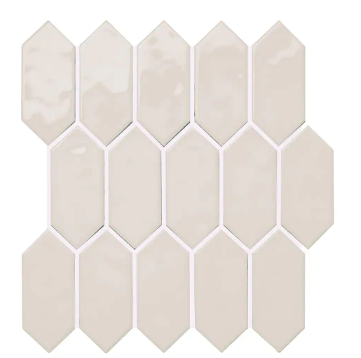 Photo 1 of Daltile
LuxeCraft Olympus 11 in. x 12 in. Glazed Ceramic Picket Mosaic Tile (8.76 sq. ft./Case)
**4 CASES**