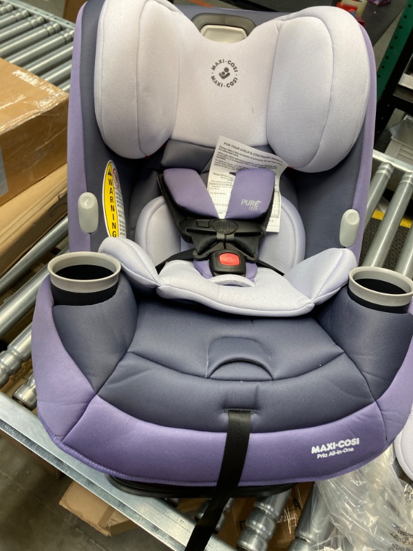 Photo 5 of Maxi-Cosi Pria All-in-One Convertible Car Seat, Dewberry Rain - Purecosi Dewberry Rain – PureCosi