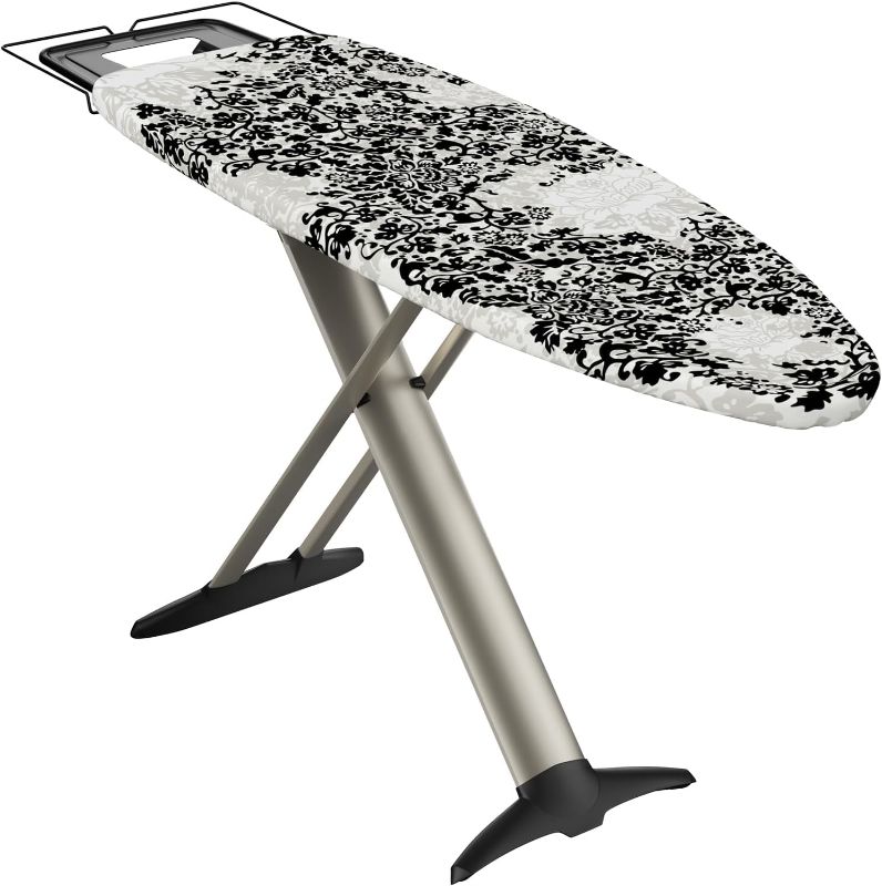 Photo 1 of Bartnelli Pro Luxury Ironing Board - Extra Wide 62x19” Steam Iron Rest, Adjustable Height, T-Leg Foldable, European Made