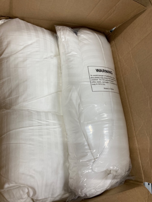 Photo 2 of Beckham Hotel Collection Bed Pillows Standard / Queen Size Set of 2 - Down Alternative Bedding Gel Cooling Pillow for Back, Stomach or Side Sleepers
