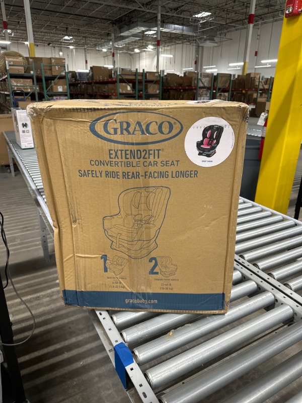 Photo 1 of Graco Extend2Fit Convertible Car Seat, Ride Rear Facing Longer with Extend2Fit, Kenzie 2-in-1 Kenzie