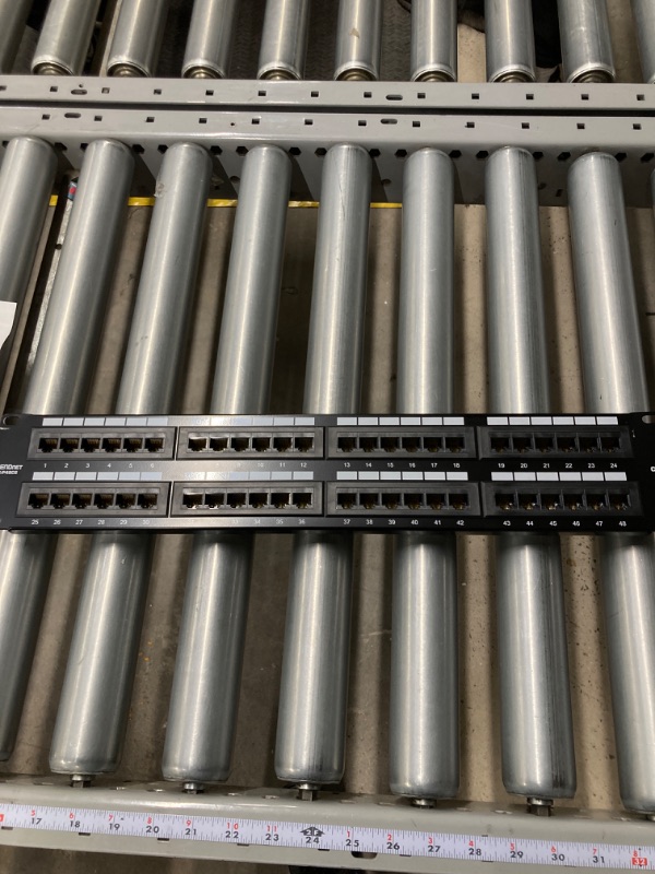 Photo 3 of TRENDnet 48-Port Cat 6 Unshielded Patch Panel (Version v2.0R)