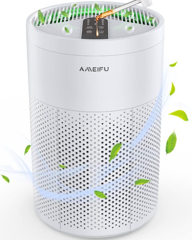 Photo 1 of Air Purifiers for Home Large Room up to 1620ft² with 3 Fan Speeds, Filter Replacement Reminder, Aromatherapy Function