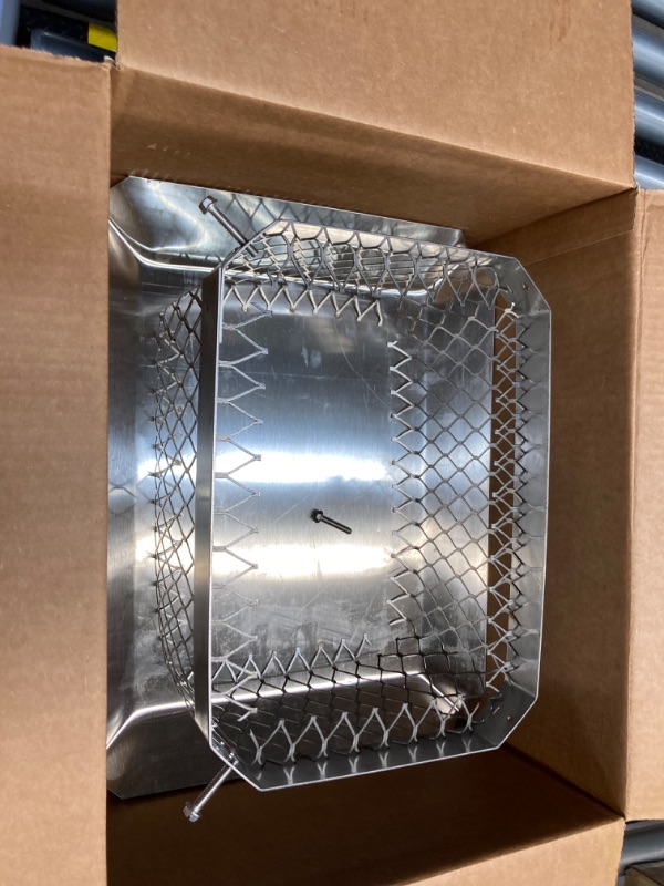 Photo 1 of 9 in. x 13 in. Stainless Steel Fixed Chimney Cap