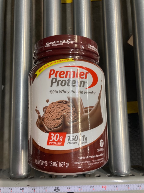 Photo 1 of Premier Protein Whey Protein Powder, Chocolate, 28 Ounce