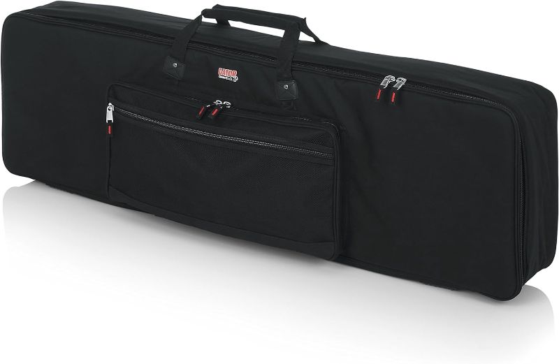 Photo 1 of Gator GKB Series Slim Line 88-Note Padded Keyboard Gig Bag (GKB88SLIM) Black