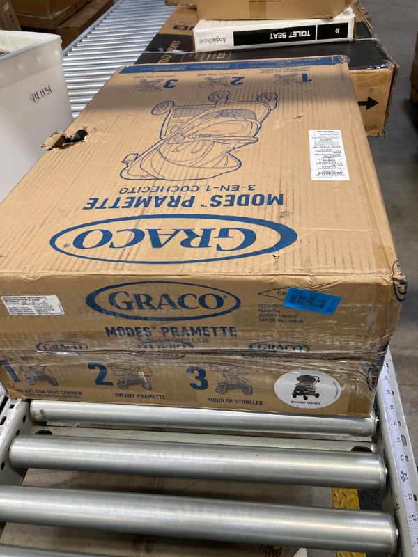 Photo 1 of Graco Modes Pramette Stroller, Baby Stroller with True Pram Mode, Reversible Seat, One Hand Fold, Extra Storage, Child Tray, Redmond Redmond Pramette
