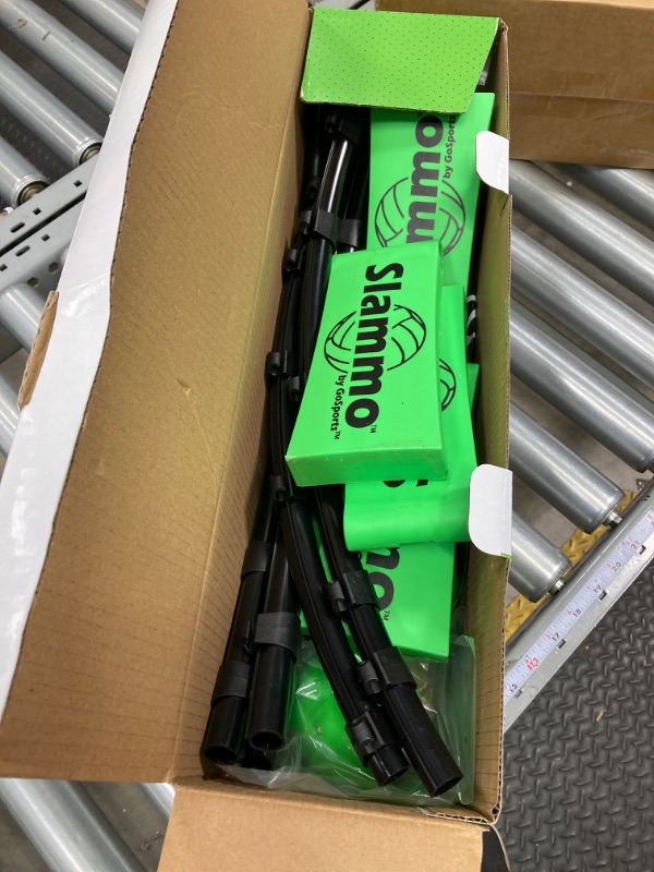 Photo 1 of GoSports Slammo Game Set (Includes 3 Balls, Carrying Case and Rules) - Outdoor Lawn, Beach & Tailgating Roundnet Game for Kids, Teens & Adults