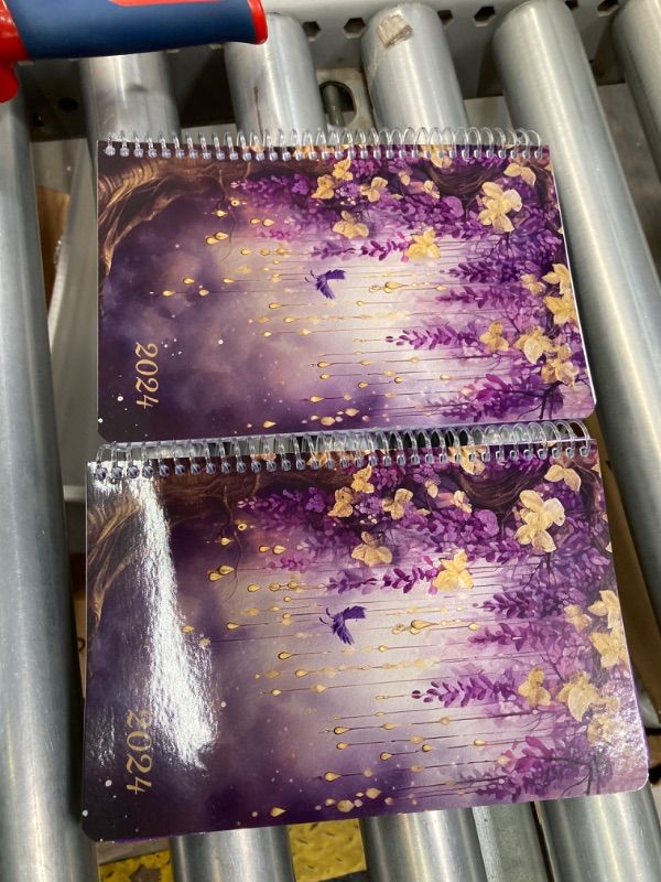 Photo 1 of *** Bundle *** Ward 2024 Planner: November 2023 Through December 2024, Daily Weekly Monthly Planner, Yearly Agenda, 5.5” X 8.5” (Purple Blossom Bliss) 5.5x8.5 Purple Blossom Bliss ( 2 pack )