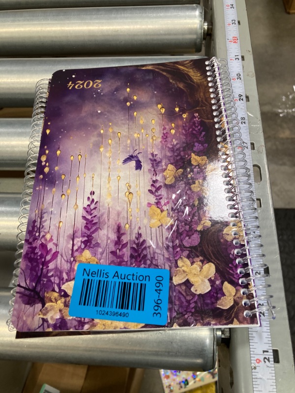 Photo 3 of *** Bundle *** Ward 2024 Planner: November 2023 Through December 2024, Daily Weekly Monthly Planner, Yearly Agenda, 5.5” X 8.5” (Purple Blossom Bliss) 5.5x8.5 Purple Blossom Bliss ( 2 pack )