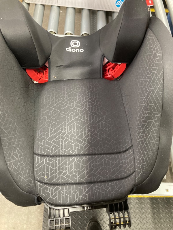 Photo 1 of Diono Monterey 4DXT Latch, 2-in-1 High Back Booster Car Seat with Expandable Height, Width, Advanced Side Impact Protection, 8 Years 1 Booster, Black NEW! Black