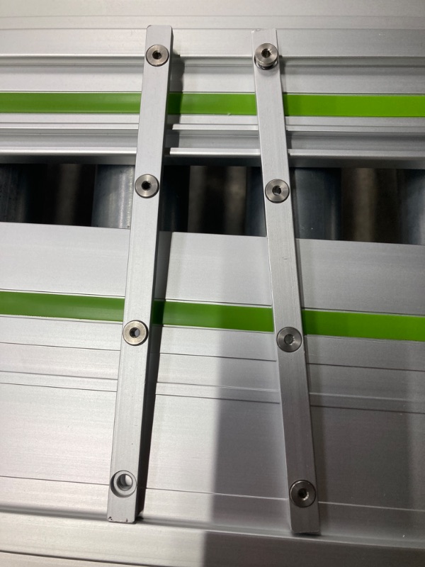 Photo 3 of **Not exact Photo** 55inches FS-1400/2 Guide Rail (1,400 mm) - 55" Aluminum Track Saw Guide Rail Compatible with Festool TS-55/TS-75 Track Saws, Precision Plunge Circular Saw Guide Rail for Long Woodworking Cuts