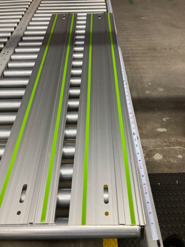 Photo 2 of **Not exact Photo** 55inches FS-1400/2 Guide Rail (1,400 mm) - 55" Aluminum Track Saw Guide Rail Compatible with Festool TS-55/TS-75 Track Saws, Precision Plunge Circular Saw Guide Rail for Long Woodworking Cuts