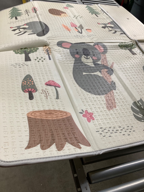 Photo 1 of Baby Play Mat, PIGLOG Extra Large Foldable Play Mat for Babies and Toddlers, Infants, Upgraded Tear Proof Baby Crawling Mat, Reversible Waterproof Portable Playmat for Indoor Outdoor 71" x 79", Koala Koala X-Large