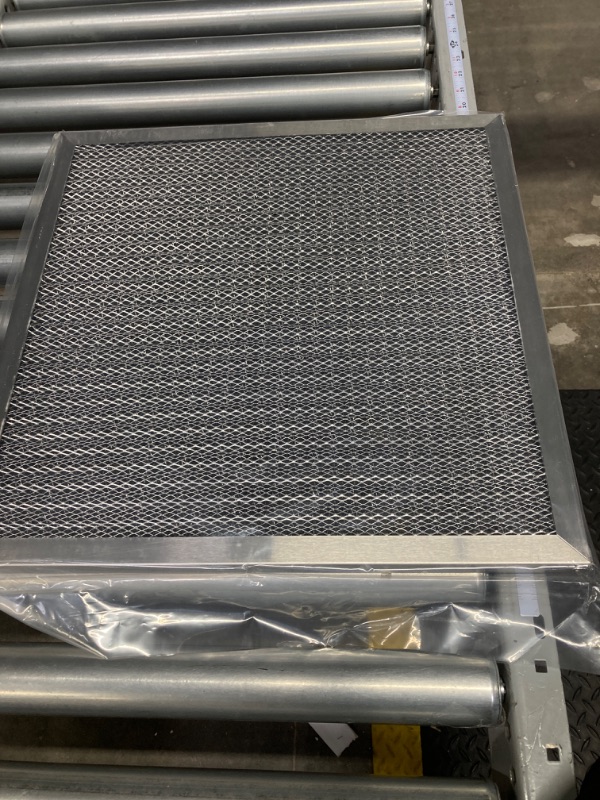 Photo 2 of (18x18x1) Aluminum Electrostatic Air Filter Replacement Washable Air Purifier A/C Filter for Central HVAC Improve airflow & Furnace longevity by LifeSupplyUSA