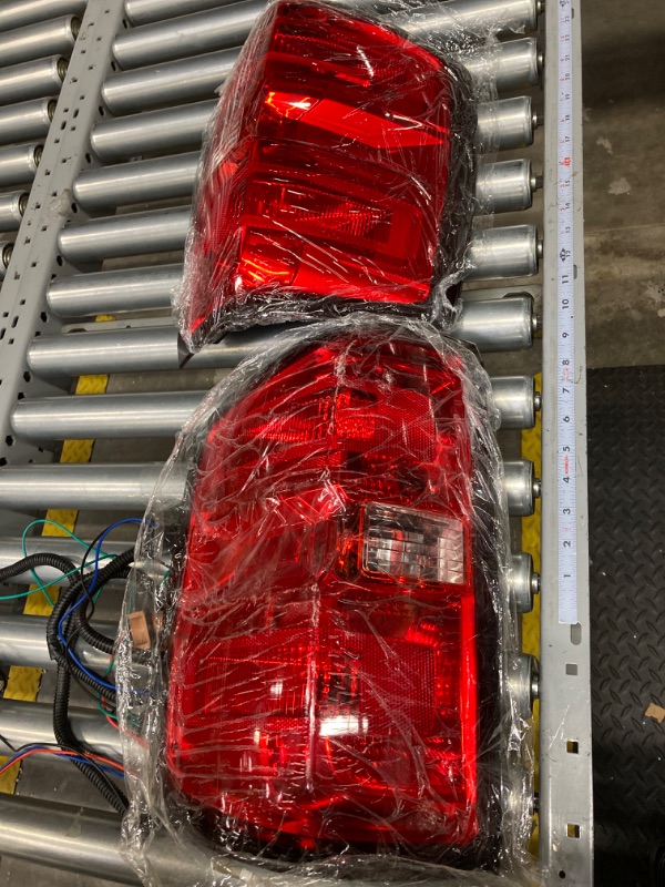 Photo 2 of **Might be missing Screws, Bag was broken** PIT66 Tail Lights Assembly Rear Lights Compatible With 2014-2019 Chevy Silverado/2015-2019 GMC Sierra Tail Lights Taillights With Wiring Harness 14-19/15-19 Red lens Chevy Silverado/GMC Sierra