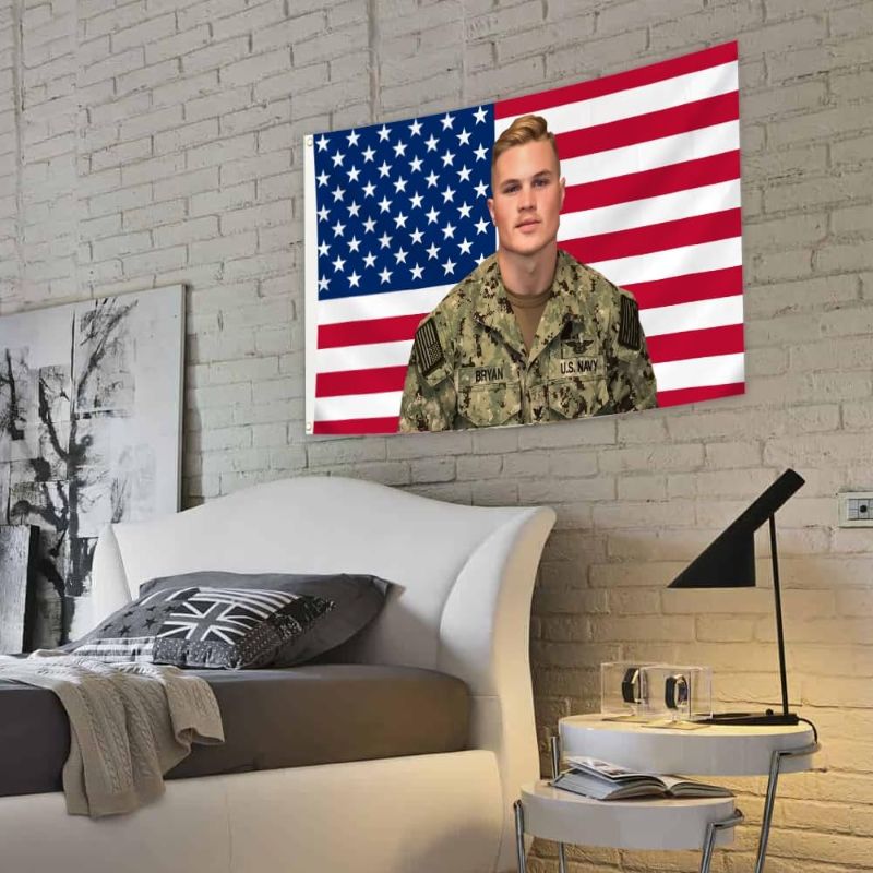 Photo 1 of 
BUNDLE OF 8 Zach Bryan American Flag Banner 3X5 Ft With 4 Brass Grommets Funny Flag Decoration for College Bedroom Room Dorm Wall Party Poster Zach Flag