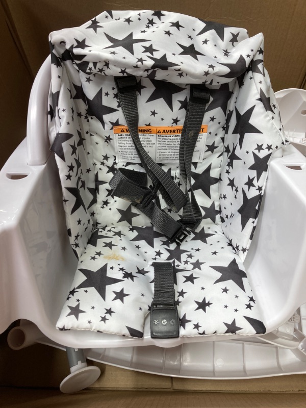 Photo 3 of Evenflo 4-in-1 Eat & Grow Convertible High Chair Pop Star Gray