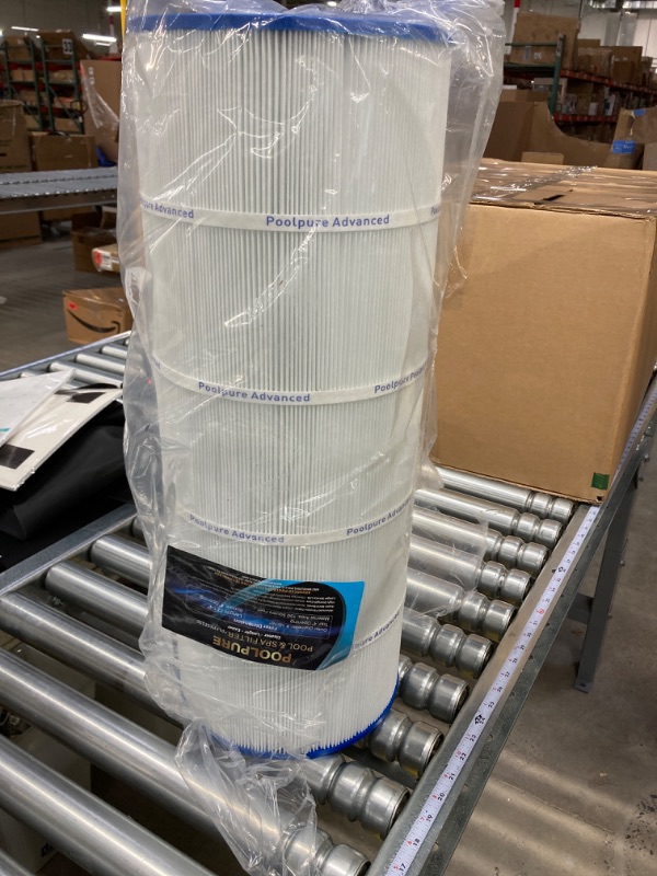 Photo 2 of POOLPURE PLFPXST150 Pool Filter Replaces Hayward X-Stream CC1500,CCX1500-RE,Pleatco PXST150,Unicel C-8316,Filbur FC-1286,817-0150P,Waterway Clearwater II/Pro Clean 150,L x OD: 23 1/4"x 8 15/16"1Pack