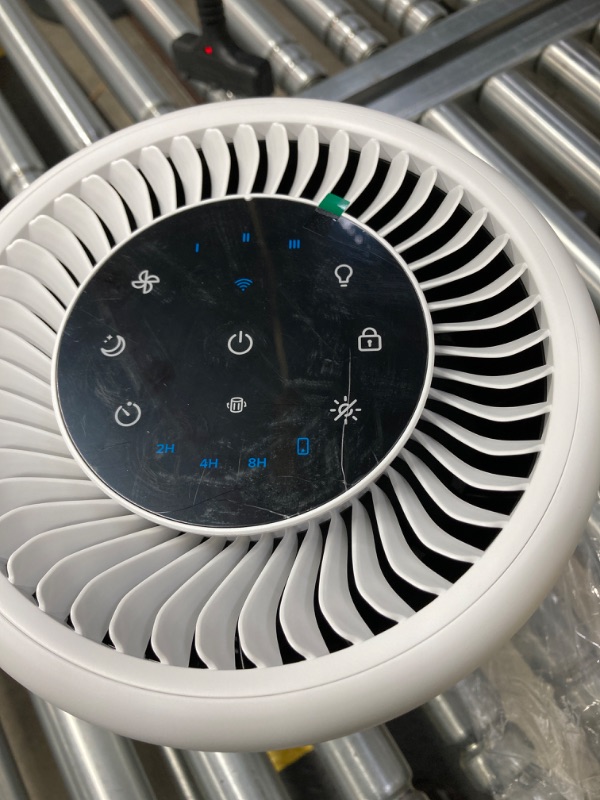 Photo 1 of LEVOIT Air Purifiers for Home Large Room, Smart WiFi Alexa Control, H13 True HEPA Filter for Allergies, Pets, Smoke, Dust, Pollen, Ozone Free, 24dB Quiet Cleaner for Bedroom, Core 200S, White Cream White