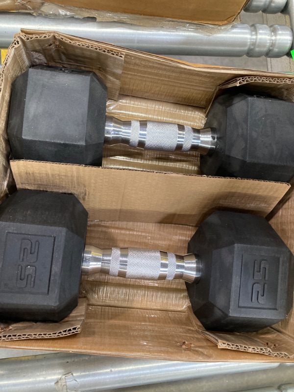 Photo 2 of 2 25LBS CAP Barbell Coated Dumbbell Set | 50lbs