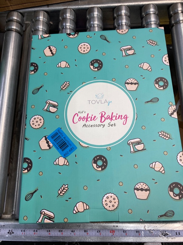 Photo 2 of Tovla Jr. Cookie Baking and Cooking Gift Set for Kids - Cooking Supplies for The Junior Chef - Kids' Baking Set for Girls & Boys - Real Accessories & Utensils for The Curious Child