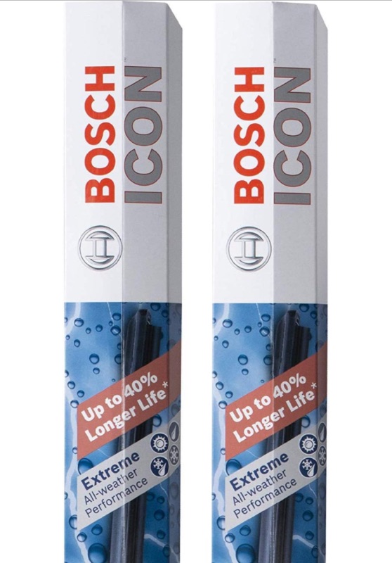 Photo 1 of BOSCH 26A20A ICON Beam Wiper Blades - Driver and Passenger Side - Set of 2 Blades (26A & 20A)