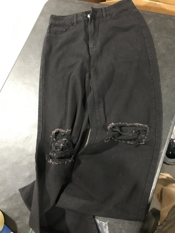 Photo 1 of Black Jean Pants Size L