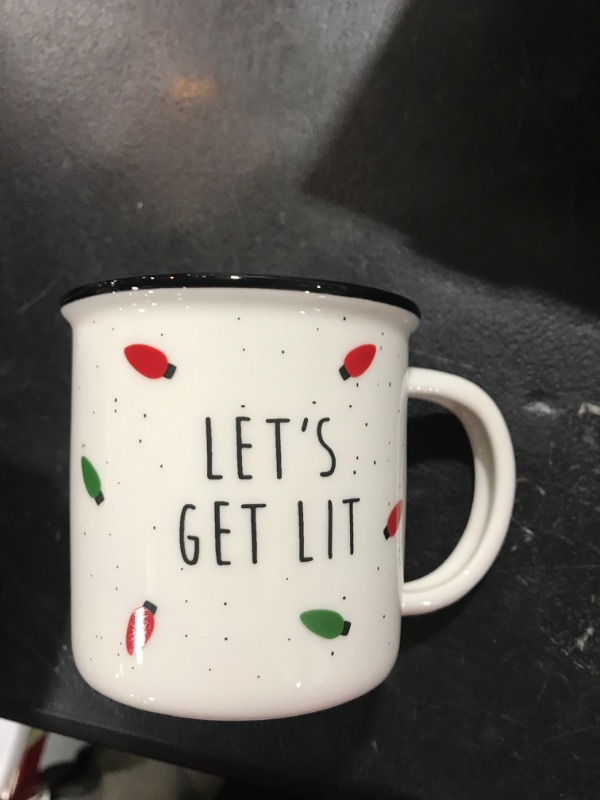 Photo 1 of "LETS GET LIT" COFFEEE MUG