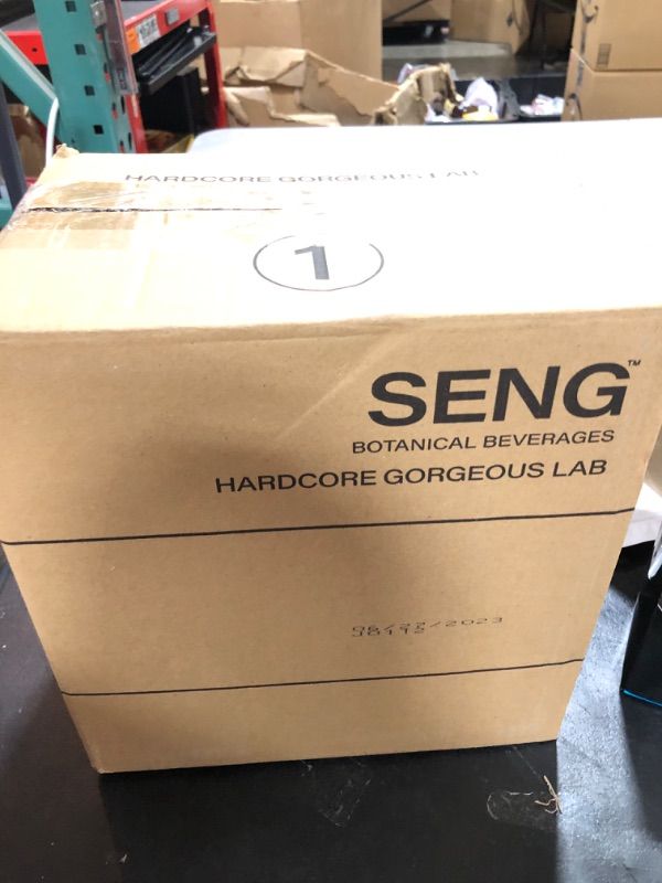 Photo 4 of [6 Pack]Hardcore Gorgeous Lab SENG Ginseng Drink, Melon Flavor, Caffeine Sugar Free Ginseng Flavor Energy Boost Drink with A Whole Ginseng Root, Diet Asian Herbal Tea for Sport, Stay Up Late People, 16.23 Fl oz No.1(Honeydew Melon Lotus Leaf Flavor)