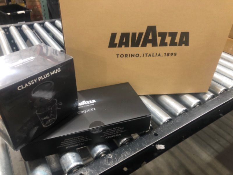 Photo 1 of Lavazza Expert Coffee Bundle Classy Plus All-In-One Machine LB 400 + 1 Welcome Kit Pack of 36 Mixed Capsules + 1 Extra Vessel Classy Plus Bundle 1 Bundle