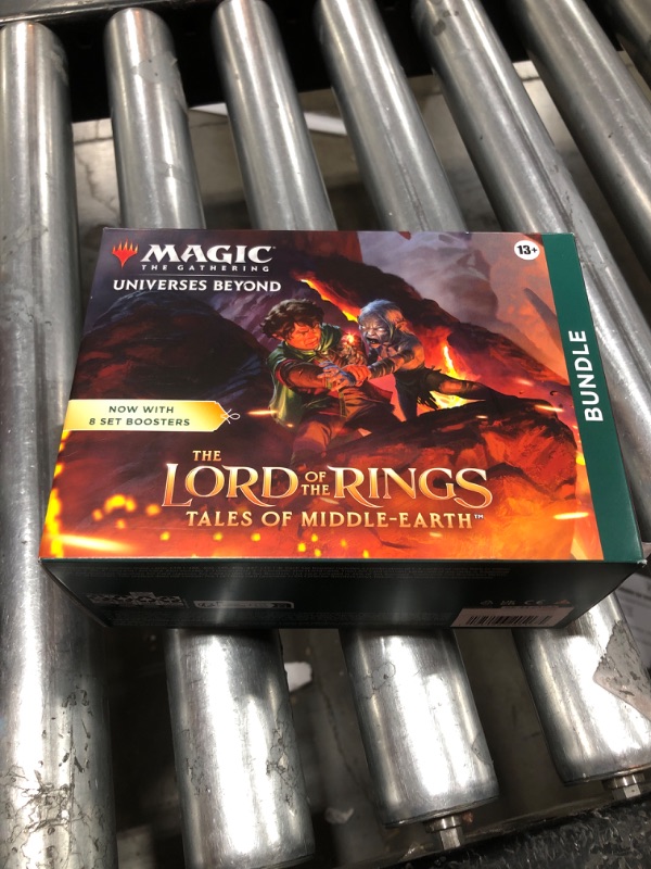 Photo 2 of Magic: The Gathering The Lord of The Rings: Tales of Middle-Earth Bundle - 8 Set Boosters + Accessories