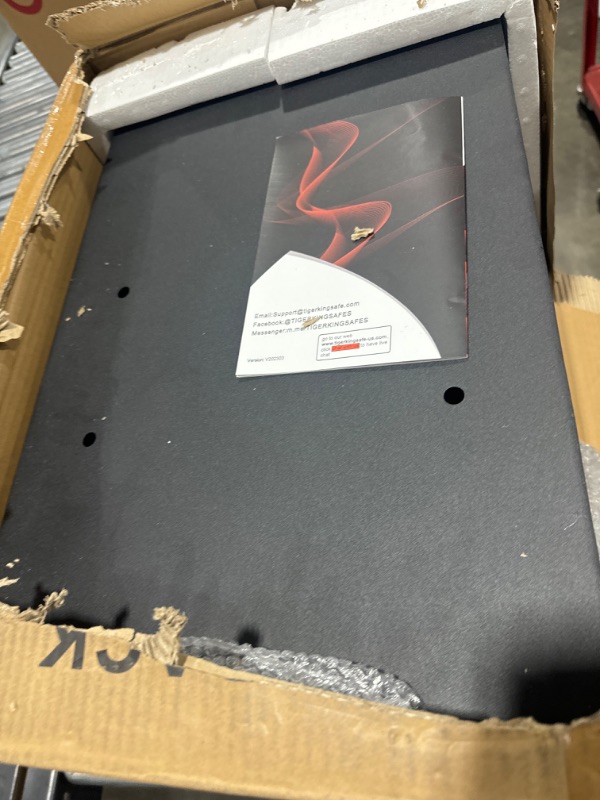 Photo 1 of TIGERKING Digital Keypad Safe Box, Combination Lock Safe, Safe and Lock Box with Digital Keypad for Home, Office, Cash, Jewelry, Documents,1.8 Cubic Feet 19.68"x 13.77"x 11.81"