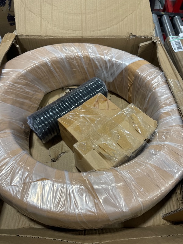 Photo 1 of Compressed Air Line Kit, 3/4 Inch HDPE-Aluminum Air Piping System Air Compressor Accessories Air Pipe, 100 Feet Lenght