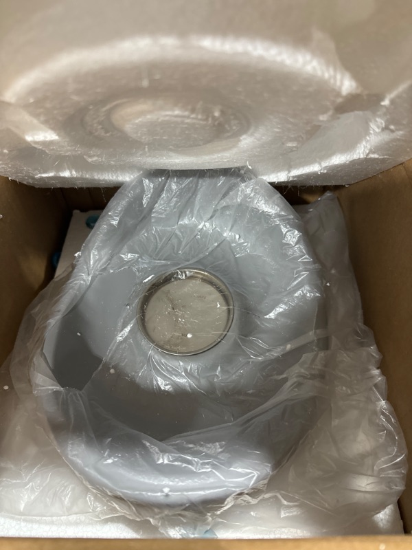 Photo 1 of Tabletop Fire Bowl with Glass Stones, 10.5 Inch Portable Concrete Smokeless Fire Pit with Fire Glass, Clean Burning Alcohol Fireplace for Indoor and Outdoor use 10" Boat