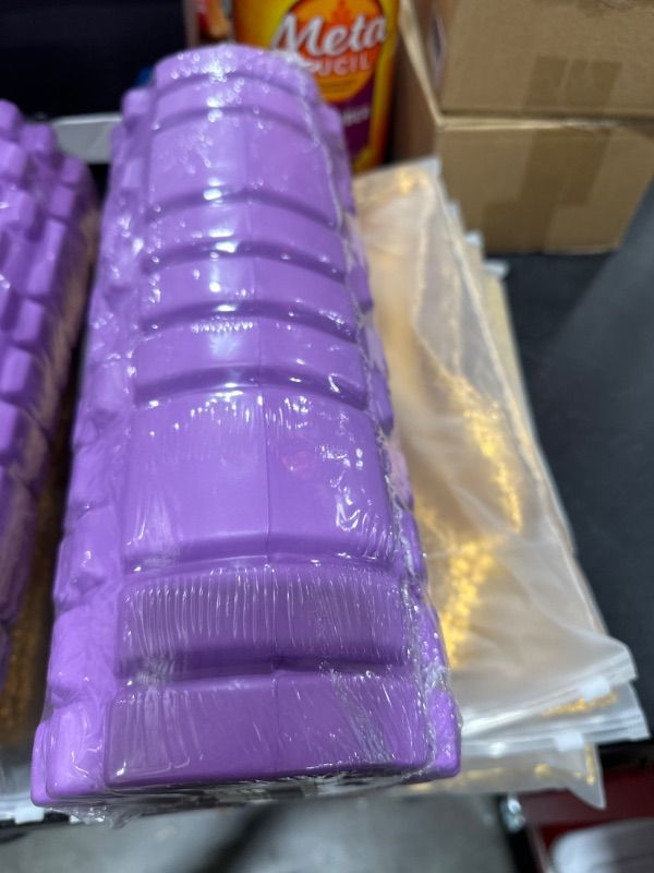 Photo 2 of 321 STRONG Foam Roller - Medium Density Deep Tissue Massager for Muscle Massage and Myofascial Trigger Point Release, with 4K eBook Violet