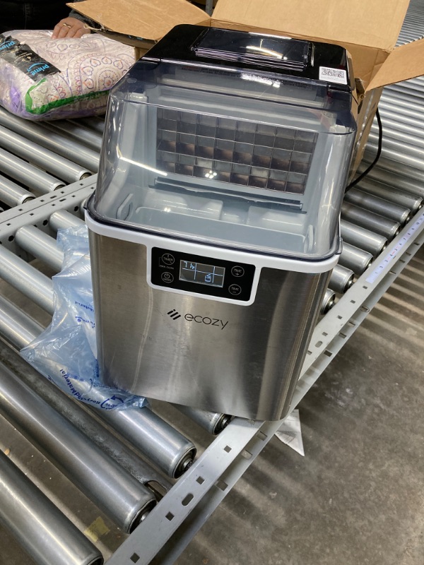 Photo 3 of ecozy 45lbs Countertop Ice Makers + 26.5 lbs Portable Ice Maker Countertop