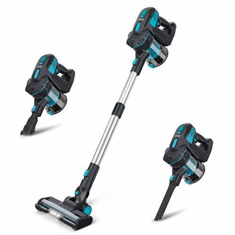 Photo 1 of INSE Cordless Vacuum-Gr is a cordless vacuum cleaner that can be used to clean your home. It has a powerful suction and comes with multiple attachments for different cleaning tasks. The vacuum is lightweight and easy to maneuver, making it ideal for quick